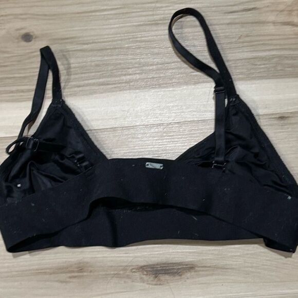 Victoria’s Secret PINK Black Star Bralette Women’s Medium - Picture 5 of 5